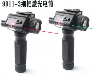 新款金屬旋轉(zhuǎn)開關(guān)9911細把手紅激光電筒一體式握把