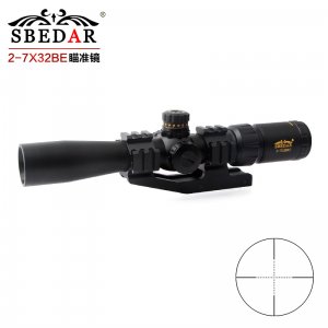 金字版2-7X32BE制鎖抗震瞄準(zhǔn)鏡 送水平儀