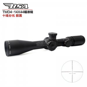 4-14X44側(cè)調(diào)焦前置數(shù)字分化印字瞄準(zhǔn)鏡